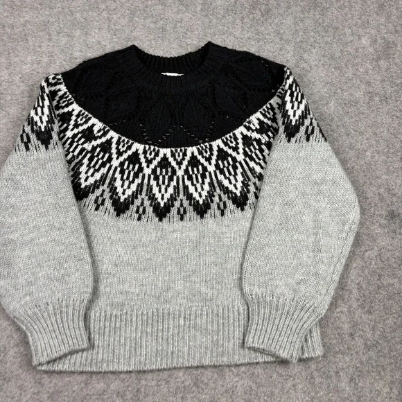 Crown and Ivy Knit Sweater Adult Small Old Money Preppy - Picture 2 of 10